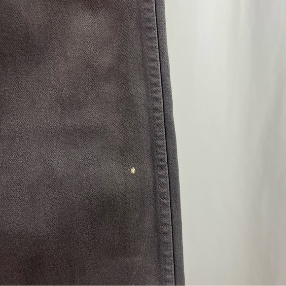 Vintage Wrangler 35 x 36 Grey Work Pants Jeans Workwear Rugged Chore Barn Grunge - Picture 4 of 8